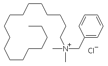 塩化ベンザルコニウム R=最大のC18