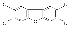 2,3,7,8-tetrachlorodibenzofuran