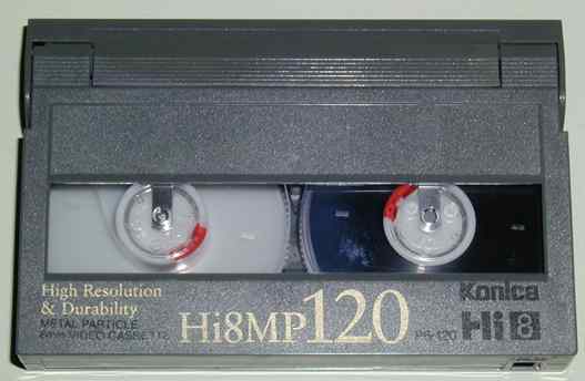 Hi8 テープ媒体