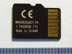 microSD 2GB (裏)