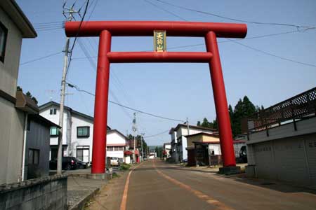 天狗山鳥居