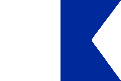 国際信号旗 A旗