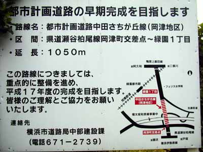 岡津区間の計画