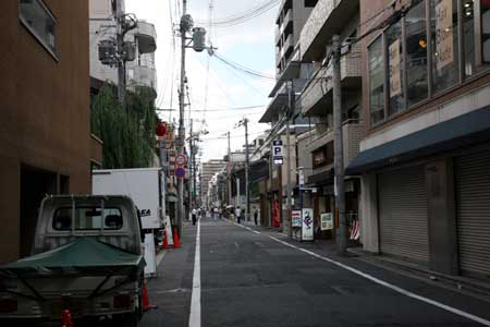 錦小路通から北