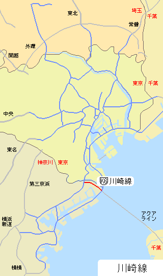 首都高速道路 K6号川崎線