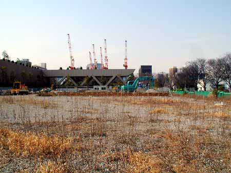 都道 環状2号線 晴海 予定地2