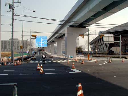 都道 環状2号線 台場・有明北連絡道路との交差点