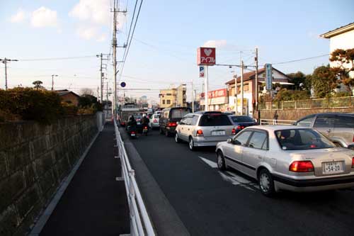 神奈川県道23号 原宿交差点前