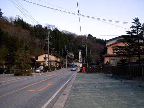 国道471号 高山市奥飛騨温泉郷