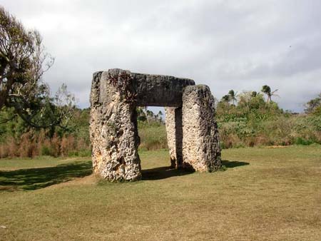 Ha'amonga 'a Maui トンガで一番有名な遺跡