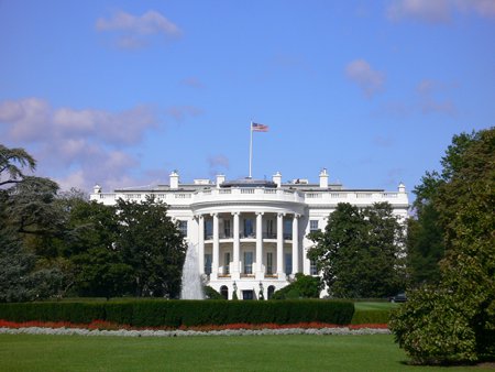 ワシントンDC ホワイトハウス