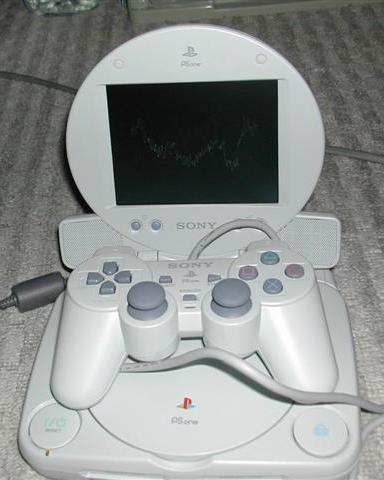 PSOne + LCD