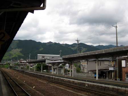 紀勢線 尾鷲駅 終点方向