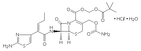 セフカペン ピボキシル塩酸塩水和物