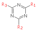 トリアジン環の構造