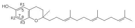 ビタミンE tocotrienol基本型