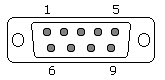 D-sub DE-09 図