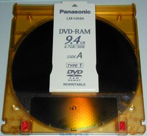 DVD-RAM 9.4Gバイト