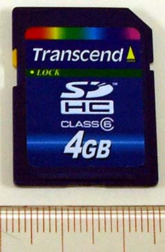 SDHC 4GB class6