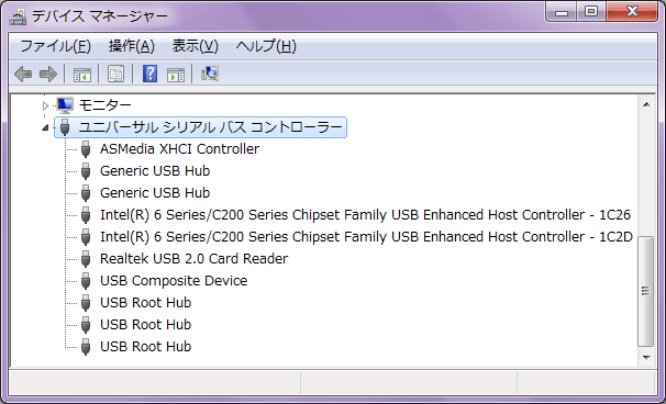 Intel 6 EHCIとxHCIの場合